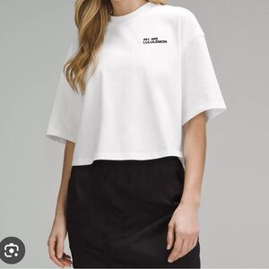 lululemon athletica White Short Sleeve Tee